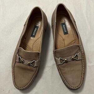 BALLY NAPOLI MENS LEATHER & SUEDE SHOES SIZE 10M‎